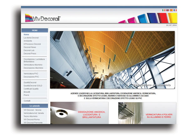 Decoral System collegamento sito